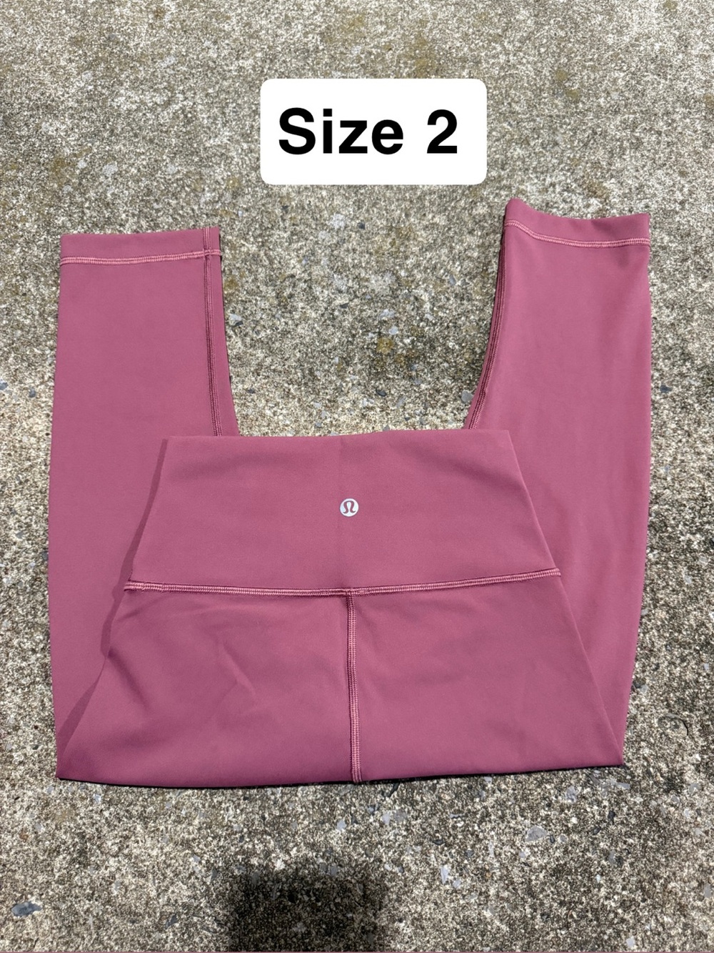 lululemon athletica Mauve Pink Leggings